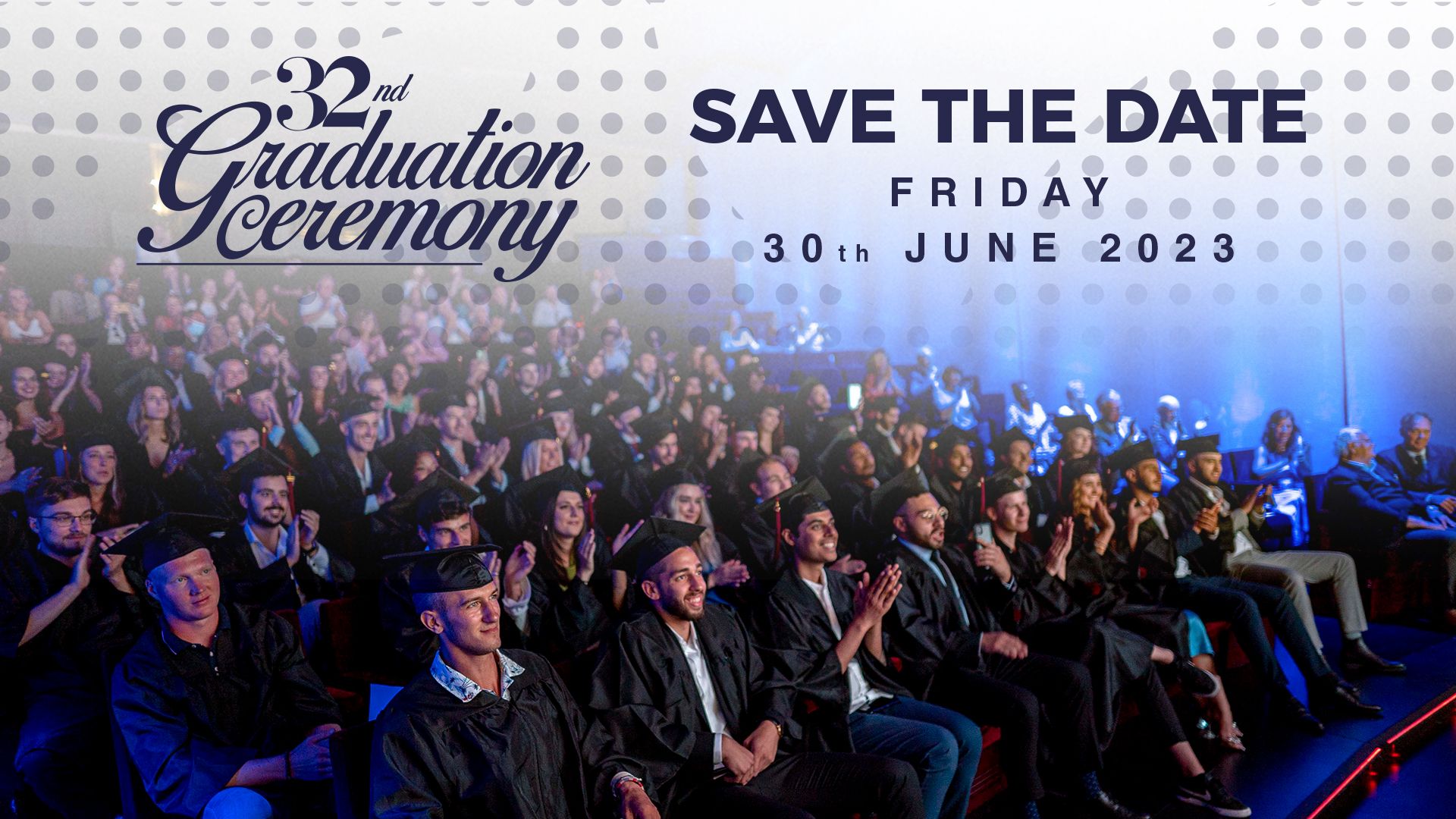 Save the date graduation