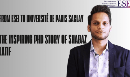 De l'ESEI à l'Université de Paris Saclay. L'histoire inspirante du doctorat de Shahbaz Latif