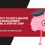 So bewerben Sie sich für das Master-in-Business-Management-Programm von ESEI. Eine Schritt-für-Schritt-Anleitung